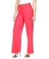 Фото #6 товара Women's Logo Belt Wide-Leg Pants