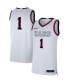 ფოტო #2 პროდუქტის Men's White Gonzaga Bulldogs Limited Basketball Jersey