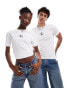 Calvin Klein Jeans Pride unisex slim t-shirt in white