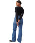 Фото #5 товара Women's Curvy Stretch Bootcut Flare Jeans