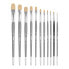 MILAN ´Premium Synthetic´ Cat´S Tongue Paintbrush With Short Handle Series 641 No. 0