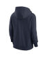 ფოტო #2 პროდუქტის Women's Navy Houston Texans Club Fleece Pullover Hoodie