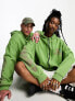 Фото #2 товара Reclaimed Vintage unisex healing energy hoodie in green