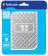 Фото #13 товара Verbatim Store 'n' Go USB 3.0 Hard Drive 1TB Silver - 1000 GB - 3.2 Gen 1 (3.1 Gen 1) - 5400 RPM - Silver