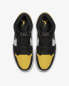 Фото #3 товара Кроссовки Nike Air Jordan 1 Mid Yellow Toe Black (Белый, Желтый, Черный)