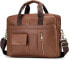 Фото #25 товара SPAHER Laptop Bag 14/15.6 Inch Briefcase Men's Business Bag Work Bag Men's Genuine Leather Bag Men's Shoulder Bag Messenger Bag Men Gift for Men