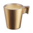 Чашка Luminarc Flashy Позолоченный 80 ml Cтекло