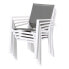 Фото #3 товара Садовый стул BB Home Thais 55,2 x 60,4 x 86 см Серый Алюминий Белый