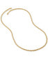 ფოტო #3 პროდუქტის Glitter Rope Link 22" Chain Necklace in 10k Gold, Created for Macy's