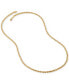 Фото #3 товара Macy's glitter Rope Link 22" Chain Necklace in 10k Gold, Created for Macy's