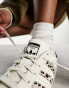 Фото #3 товара adidas Originals Superstar trainers in off white leopard