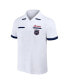 ფოტო #3 პროდუქტის Men's Darius Rucker Collection by White Atlanta Braves Bowling Button-Up Shirt