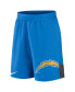 Men's Powder Blue Los Angeles Chargers Stretch Performance Shorts