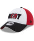 Фото #4 товара Men's White, Black Miami Heat Back Half 9TWENTY Adjustable Hat