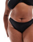 Фото #1 товара ASOS DESIGN Curve Tia brazilian brief with lace trim in black