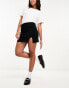 Фото #3 товара ASOS DESIGN denim power stretch mini skirt in washed black