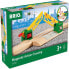 Фото #5 товара Игрушечная деревянная детская железная дорога Brio World 33757 Lifting Bridge