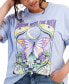 Trendy Plus Size Dream Sky Cotton Graphic T-Shirt