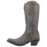 Фото #5 товара Dingo Flirty N' Fun Embroidered Snip Toe Cowboy Womens Grey Casual Boots DI171-