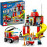 Фото #2 товара LEGO City 60375 Fire Station and Fire Engine, Fire Brigade, Educational Toy for Children Aged 4 Years and Above, Gift for Boys and Girls