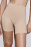 Shapewear shorts with low-cut back