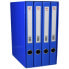 Фото #1 товара Модульный шкаф для документов Grafoplas Папка-регистратор x 4 Синий A4