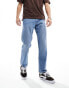 Фото #2 товара Jack & Jones Chris relaxed fit jeans in mid blue wash