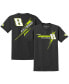 Фото #1 товара Men's Black Kyle Busch Lifestyle T-shirt