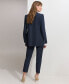 Фото #8 товара Women's Layered-Look Notched Collar Jacket