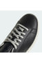 stan smith erkek siyah deri spor ayakkabı ID2038
