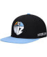 Men's Black Sporting Kansas City Throwback Logo Snapback Hat