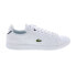 Фото #2 товара Lacoste Carnaby Pro Bl23 1 Mens White Leather Lifestyle Sneakers Shoes