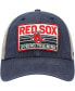 Фото #3 товара Men's Navy, Tan Boston Red Sox Four Stroke Clean Up Trucker Snapback Hat