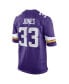 Фото #3 товара Men's Aaron Jones Purple Minnesota Vikings Game Player Jersey