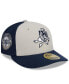 ფოტო #1 პროდუქტის Men's Cream, Navy Dallas Cowboys 2023 Sideline Historic Low Profile 59FIFTY Fitted Hat