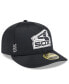Фото #4 товара Men's Black Chicago White Sox 2024 Clubhouse Low Profile 59FIFTY Fitted Hat