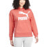 Фото #1 товара Puma Classics Logo Pullover Hoodie Womens Size XS Casual Athletic Outerwear 531