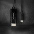 Фото #5 товара Активный кабель USB-C - HDMI 2.0 - адаптер AXAGON RVC-HI2C 1.8 м - USB Type-C - HDMI - Мужской/Женский - Мужской - 2.0a