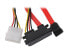 Фото #1 товара BYTECC SATA-SP118 1.5 ft. Sata and Sata Power 7+15pin Cable, for Sata HDD, Sata