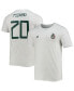 Фото #2 товара Men's Rodolfo Pizarro White Mexico National Team Amplifier Name and Number T-shirt