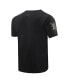 Men's Black Vegas Golden Knights Wordmark T-shirt Черный, L - фото #2