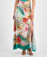 ფოტო #3 პროდუქტის Women's Dora Scarf-Print Maxi Skirt