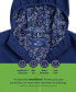 Фото #5 товара Men's Slim-Fit Solid Windbreaker