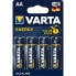 AA батарейки VARTA LR06 4UD