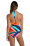 Фото #2 товара La Blanca Women's Standard Halter Tankini Top, Multi//Sunscape, Size 4