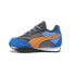 Фото #3 товара Puma Blktop Rider Bts Lace Up Toddler Boys Blue, Grey, Orange Sneakers Casual S