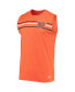 Men's Orange Chicago Bears Brushed Sleeveless Tank Top