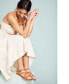 Фото #6 товара Women's Sloane Strappy Side-Buckle Flat Sandals