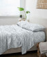 Фото #1 товара Home Collection Premium Ultra Soft Chambray Style Pattern 4 Piece Bed Sheets Set, Full