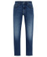 Фото #2 товара Men's Blue Soft-Motion Regular-Fit Jeans